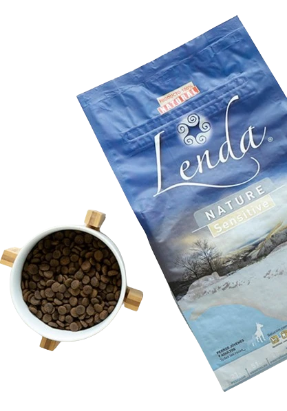 Bowl and pet food package Lenda Sensitive