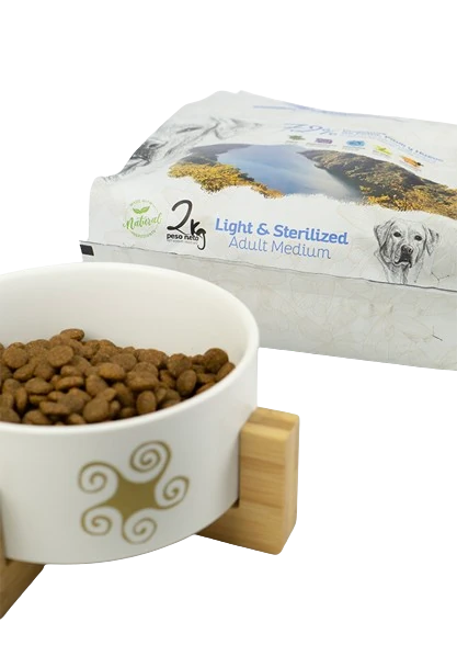 Bowl and pet food package Lenda Light Sterilized