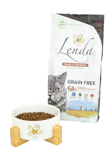 Pet food package Lenda senior sterilized