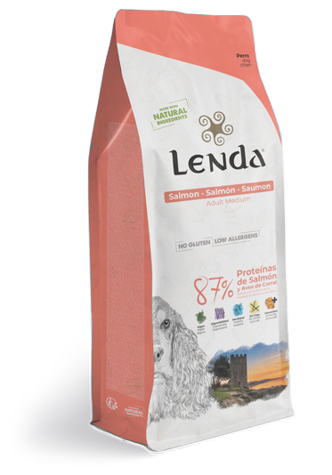 Lenda Salmão ração