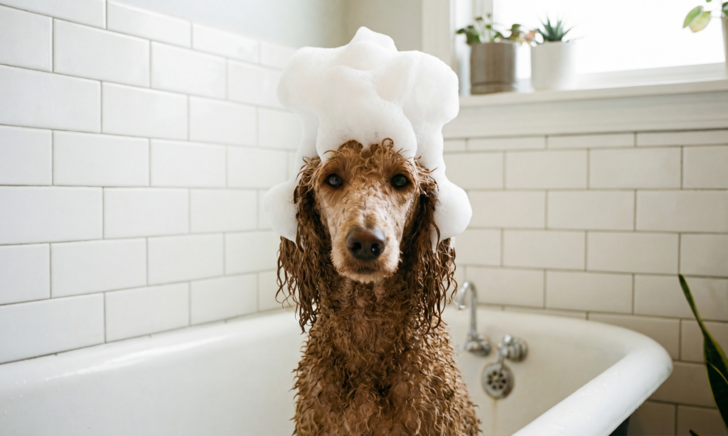 Com que frequência se deve dar banho a um cão?