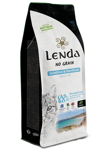 Para gatos esterilizados o con intolerancias
