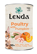 Pate para gato de pollo y calabaza