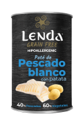 Pate para perro de pescado blanco